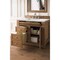 James Martin Vanities Bristol 36in Single Vanity, Saddle Brown w/ 3 CM Ethereal Noctis Quartz Top 157-V36-SBR-3ENC - alternate 3